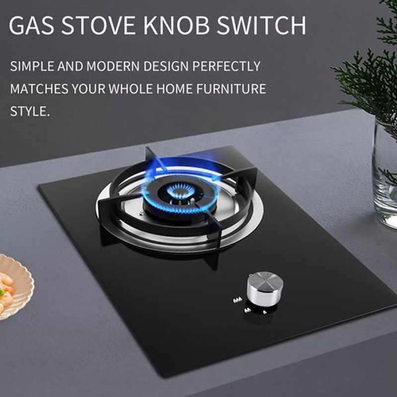 5 Pcs Metal Gas Stove Knobs 8mm Cooker Control Range