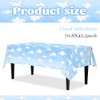3Pcs Cloud Tablecloths-Cartoon Story Party Supplies Blue Sky White Clouds