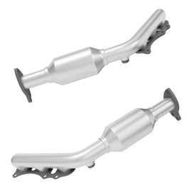 CIRconvert Left Right Catalytic Converter Compatible with Toyota 4Runner 2003-2009, Tacoma 2005-2011, FJ Cruiser 2007-2009, Tundra 2005-2006 4.0L Catalytic Convertor (EPA Compliant)