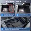 Katorn Double Layer Center Console Organizer Tray Storage Box for