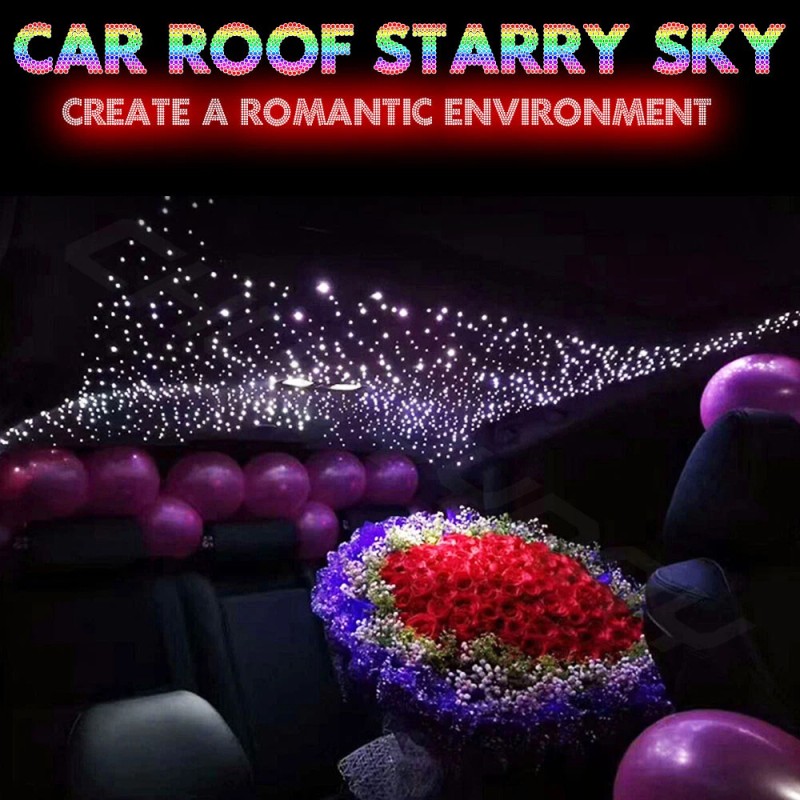 CHUSYYRAY 300PC Fiber Optic Car Home Headliner Star Light kit