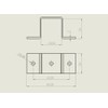 Square Pipe Clamp Square Pipe Bracket Bar Clamp Square Bar