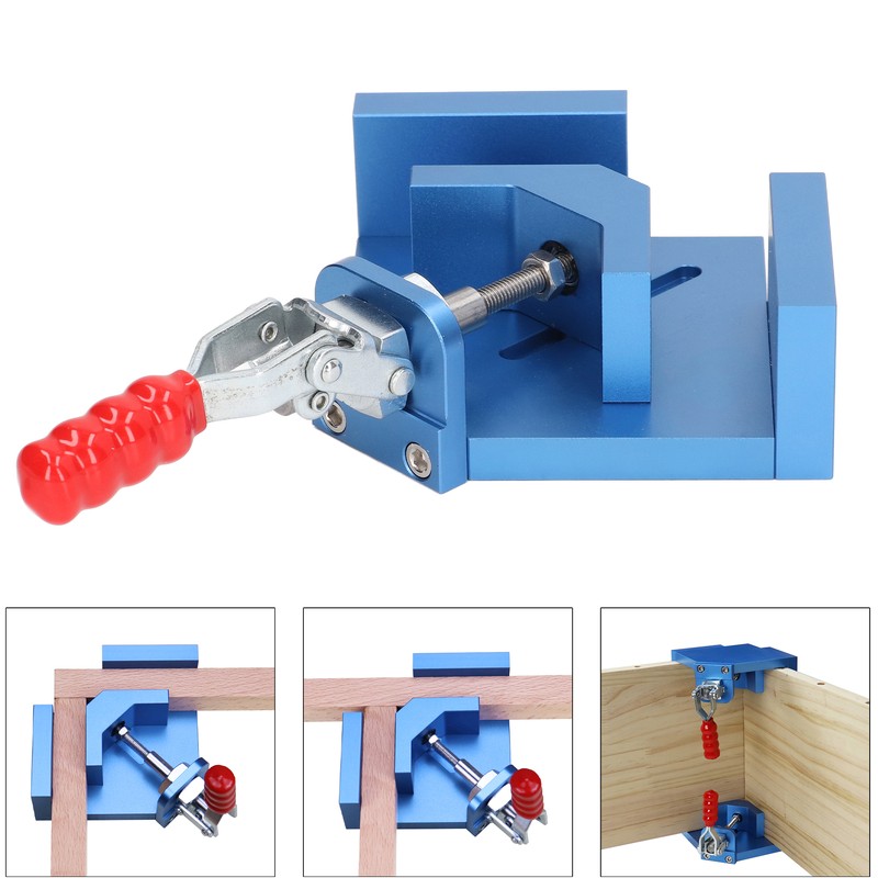 Corner Clamp Right Angle Aluminum Alloy Frame Clamp CNC Machined