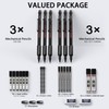 Nicpro Metal Mechanical Pencil Set, 3PCS Art Drafting Pencil 0.5,