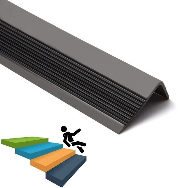 L Shape, High Density Rubber Anti-Slip Tape, Stair Mat, Anti-Slip,