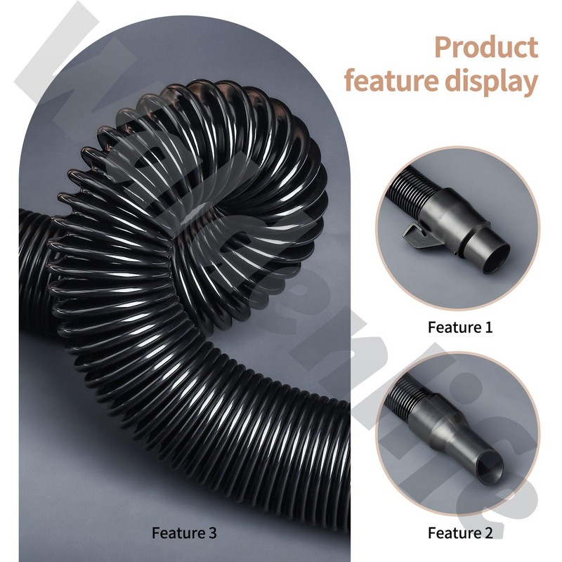 14-37-0105 14-37-0016 Hose Assembly Compatible With Milwaukee M18 PACKOUT Wet/Dry