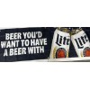 MILLER LITE Beer Flag It'S Miller Time 2X6ft Banner Man