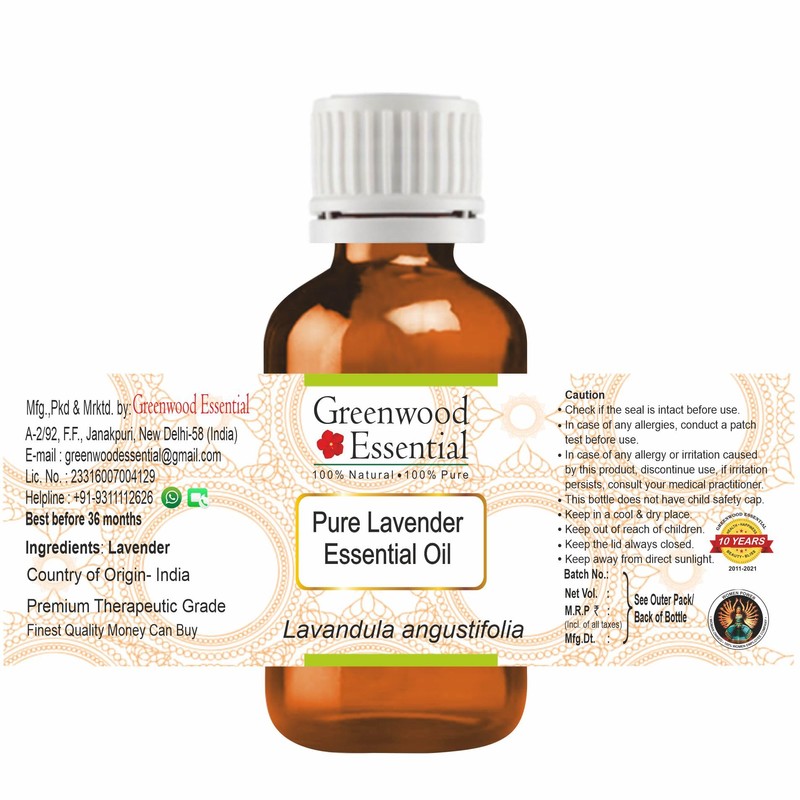 Greenwood Essential Essential Oil Kit 100% Natural Therapeutic Grade 10ml