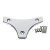 Detachable Leather Sissy Bar Backrest Pad Bracket Fits For Harley
