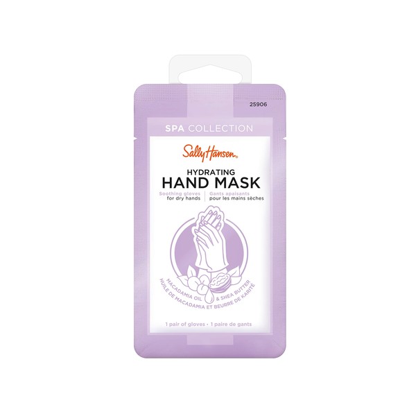 Sally Hansen Sally Hansen Hydrating Hand Mask, Translucent, 1 count (Pack of 2)