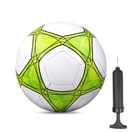 AYANICA Soccer Ball Size 3,4,5 Soft PU for Practice Training Gift Boys Girls Kid Come with Pump and Needle