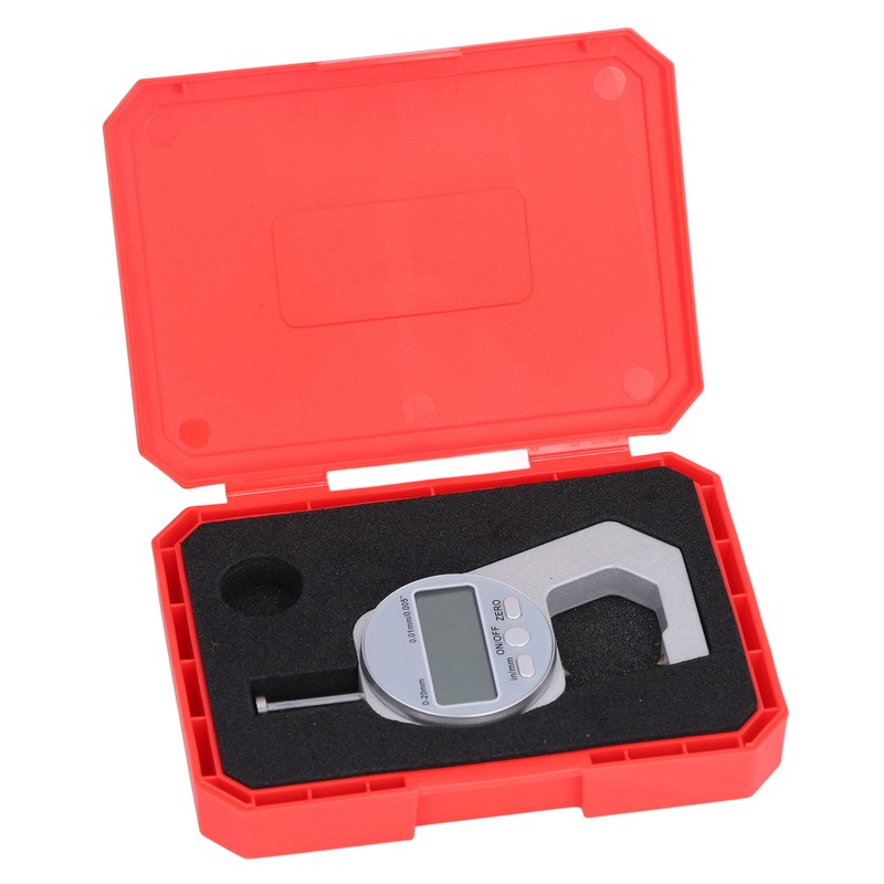Thickness Gauge Mini Digital LED Display 0 to 20mm Multifunctional