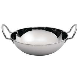 Olympia Stainless Steel Balti Dish, 154 mm Diameter