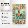 Capybaras Blanket Gift for Girls Boys Kids Animals Lovers Soft