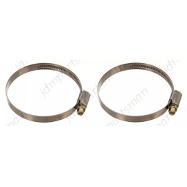 Gemi Narrow Band 9mm Steel Hose Clamp 50-70mm - Made in Germany Pack of 2   HC50-70/9