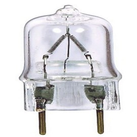 Satco S4613 75 Watt 1250 Lumens T4 Halogen G8 Base 120 Volt Clear Light Bulb, Dimmable