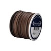 Realeather Latigo Lace Spool, 1/8"X50', Dark Brown