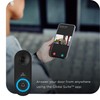 Heath Zenith Wired Smart Video Doorbell, Black, Plastic, 2-Way Audio,