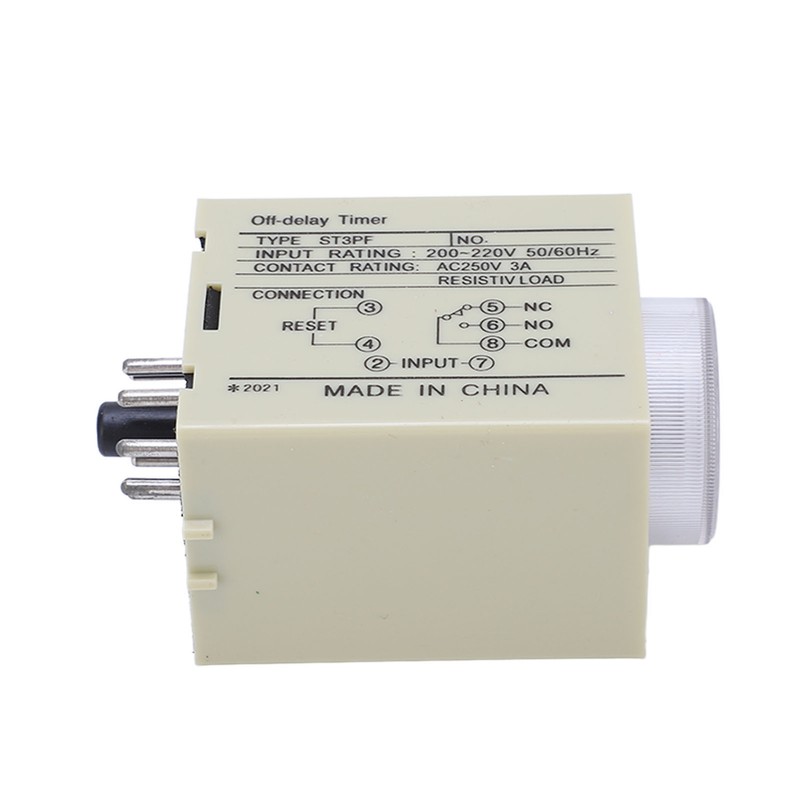 BERM Power Off Delay Relay Knob Control Timing Timer High