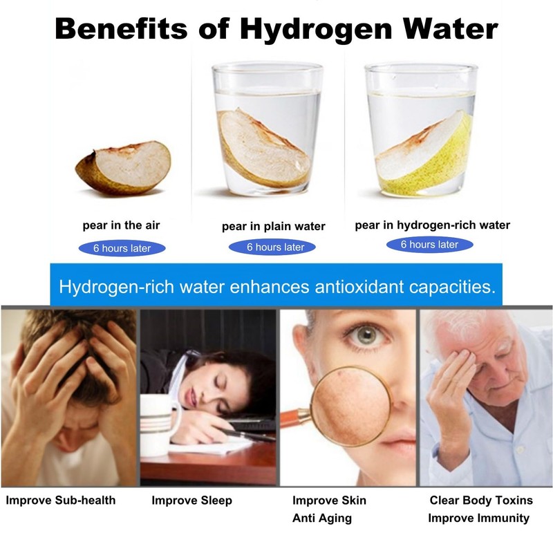 Hydrogen Water Bottle, Hydrogen Water Bottle Generator[Rechargeable], Hydrohealth Hydrogen Water