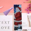 2 Set Diamond Bookmarks 5D DIY Painting Crystal Embroidery Tassel