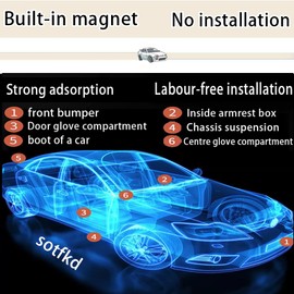 2 Pack GPS Tracker for Vehicles,Tracker Device for Vehicles,Tracking Devices for Cars Hidden,Car GPS Tracker (Only iOS) | No Monthly Fee | Magnetic Shell | Waterproof | Works Apple Find My