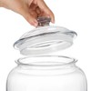 Goaste 135oz Acrylic Cookie Jar with Lid, Airtight Candy Jar