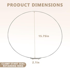 134527100 Washer Door Boot Spring Clamp,fits for Frigidaire Electrolux Washer,Washing Machine Door Boot Seal Retaining Ring,for Frigidaire AP3844563 PS1146211