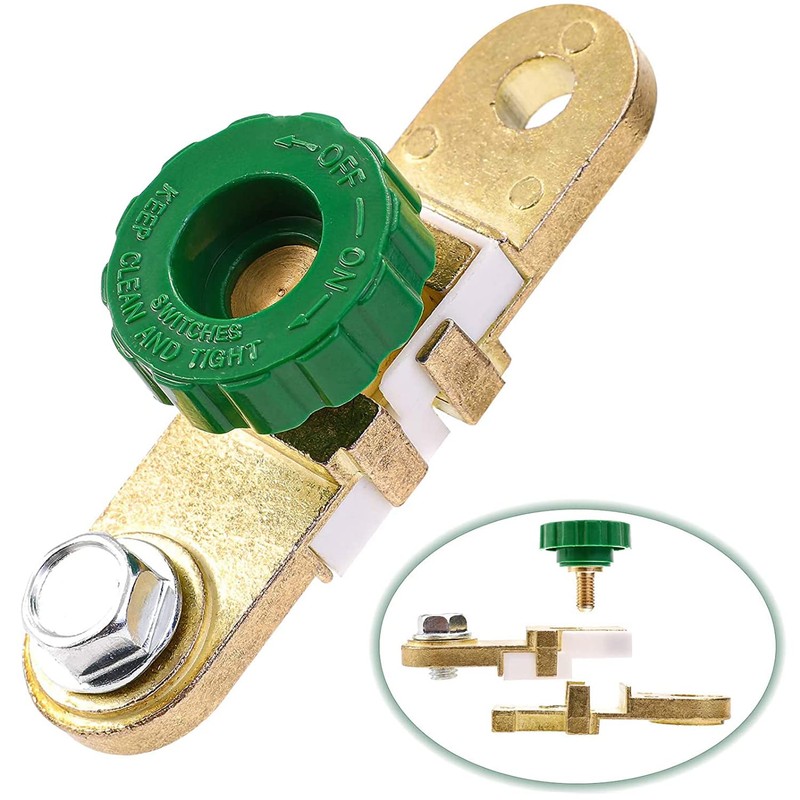 Quick Battery Disconnect Switch Side Post with Anti Corrosion Washers