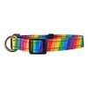 Native Pup Reflective Dog Collars (Large, Rainbow)