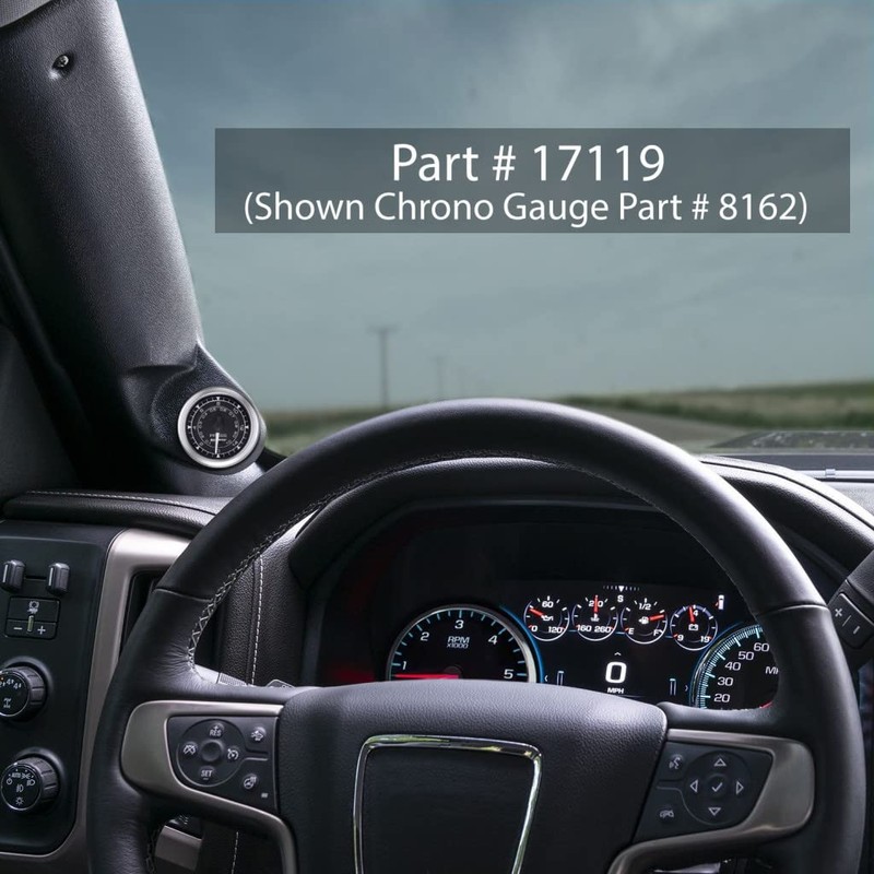 AutoMeter Single Pillar Pod For Chevy Silverado 1500 2014 2017