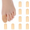 YUXIANLB 10PCS Big Toe Cap Support, Gel Toe Protectors, Breathable