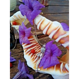 Unbranded High Quality Silver Plated (MERMAID) Essential Oil (DIFFUSING) Pendant Necklace