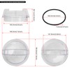 C3-185P Pool Pump Lid Trap Cover with O-Ring, Compatible with