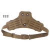 Tactical Side Kick Holster Foam Pad MOLLE Drop Leg Strap
