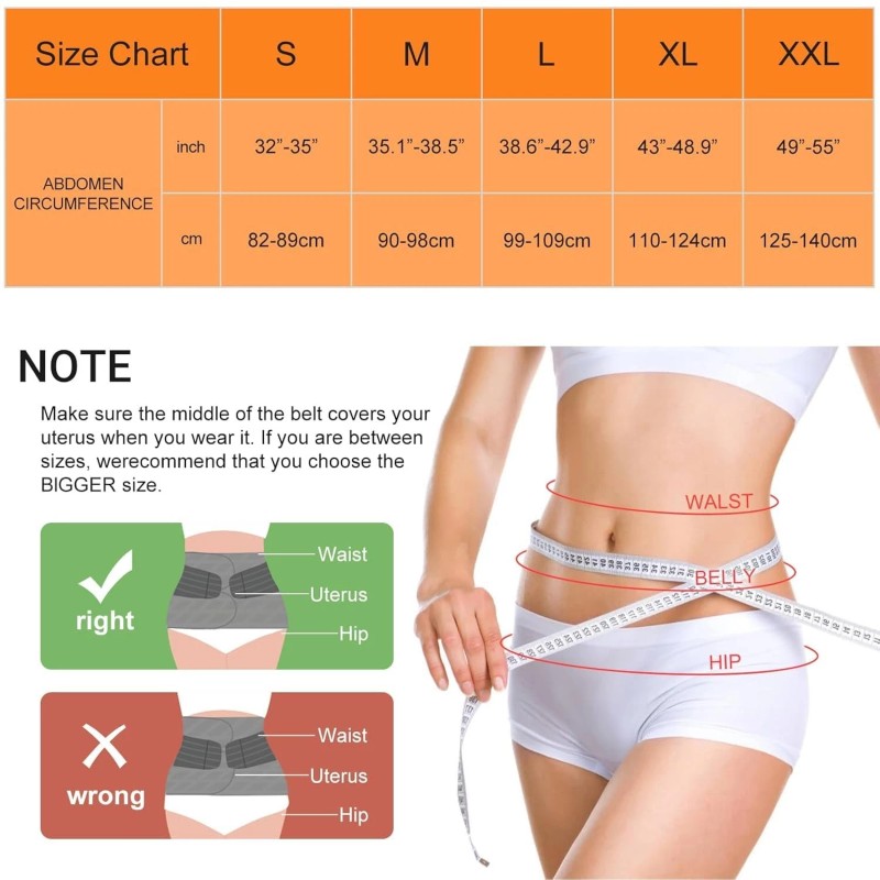 Postpartum Belly Band Wrap: Abdominal Binder Post Surgery Postpartum Belly