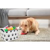 HIYAGON Dog toy Basket Dog Toy Bin Cute Toy Storage