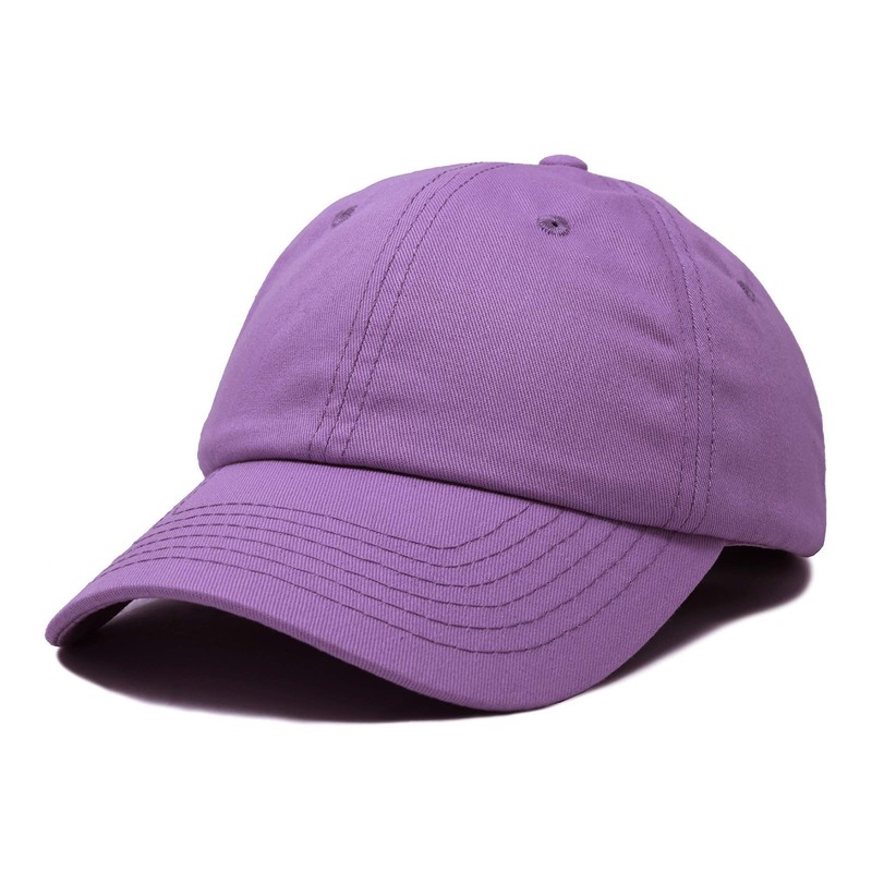 DALIX Womens Baseball Cap Soft Cotton Dad Hats in Lilac