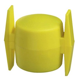 Gah-Alberts 654276 Cross Head for Clothes Line Poles Plastic for Tubes with 44 mm Diameter Yellow