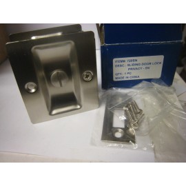 Better Homes 720SN Satin Nickel BHP Pocket Sliding Door Privacy Lock BETTER HOMES  Products