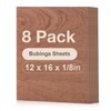 ROBOTIME Laser Engraving Blanks, 12" x 16" Bubinga Wood for