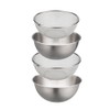 Set of 4 Colander and Ball Colander Set Stainless Steel