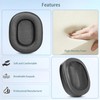 PM-3 Replacement Ear Pads Compatible with OPPO PM-3 PM3 Headphones