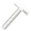 6 Inches Transparent Acrylic T-Square Ruler, T Square Ruler, Drafting