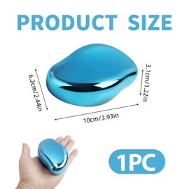 Nano Hair Remover, Crystal Hair Removal Device without Shaving for Men and Women, Reusable and Washable Crystal Glass Exfoliator