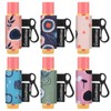 6 Pack Compact Clip-On Lipstick Holder Premium Release Clip Neoprene