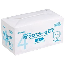 オオサキメディカル(Osakimedical) RPクロスガーゼEV 4号 200枚入 21871