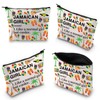 Jamaican Cosmetic Makeup Bag Jamaica Souvenirs Present Jamaica Travel Present