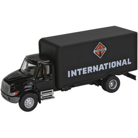 Walthers SceneMaster International, Black 4900 Single Axle Box Van