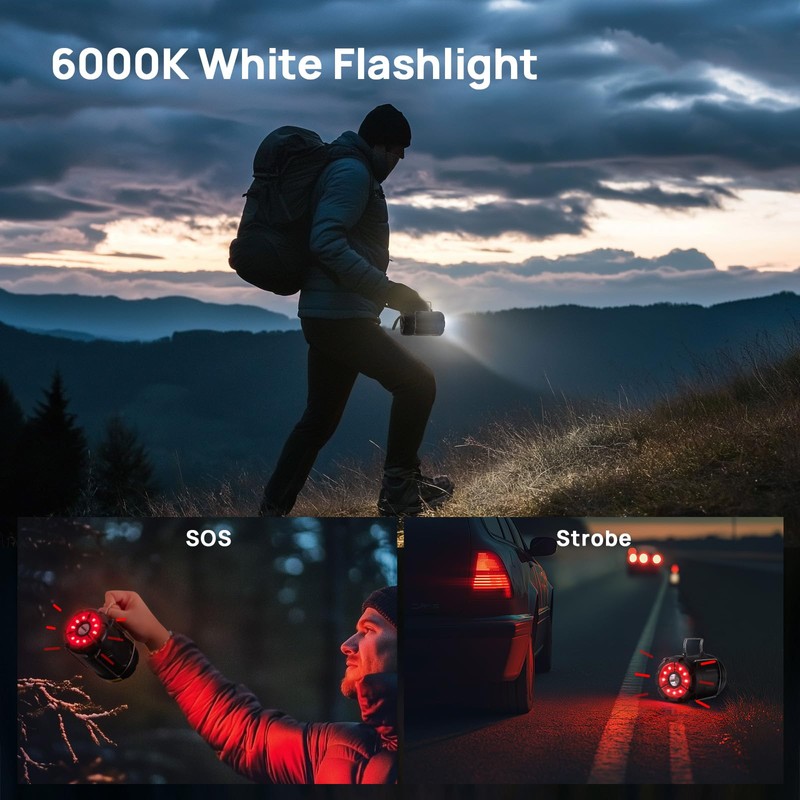 4 Pack Collapsible LED Camping Lantern, Consciot USB C Rechargeable